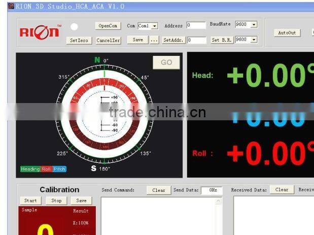 HCM500B High Accuracy 3D Digital Compass Sensor Circuit Board Triaxial Electonic Compass Sensor Board For Drilling downhole Use