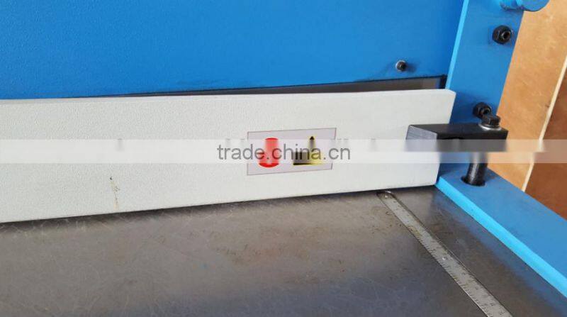 Q01-1.5X1500 manual aluminum sheet cutting shears machine