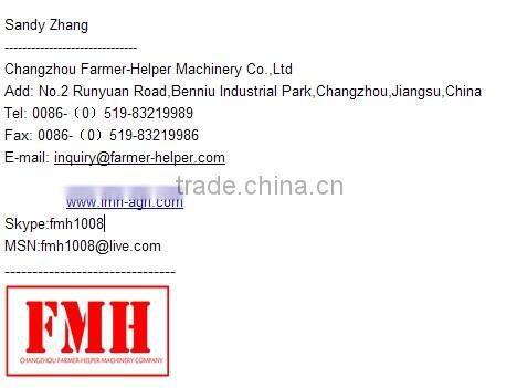 Farm machinery / tractor cultivator / rotavator / rotary tiller