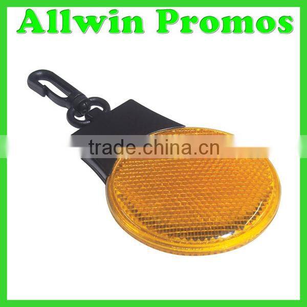 Promotional LED Flashlight Reflector with Keychain