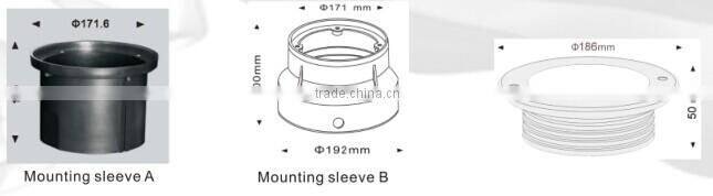 JP-824126 12*3w high power RGB led step deck light,garden underground light