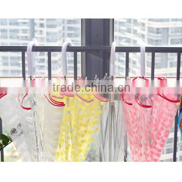 white logo transparent straight umbrella