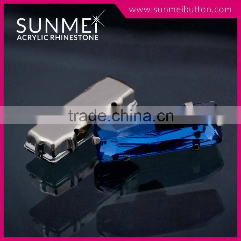 High Quality Flat Back Acrylic Rhinestone with Claws