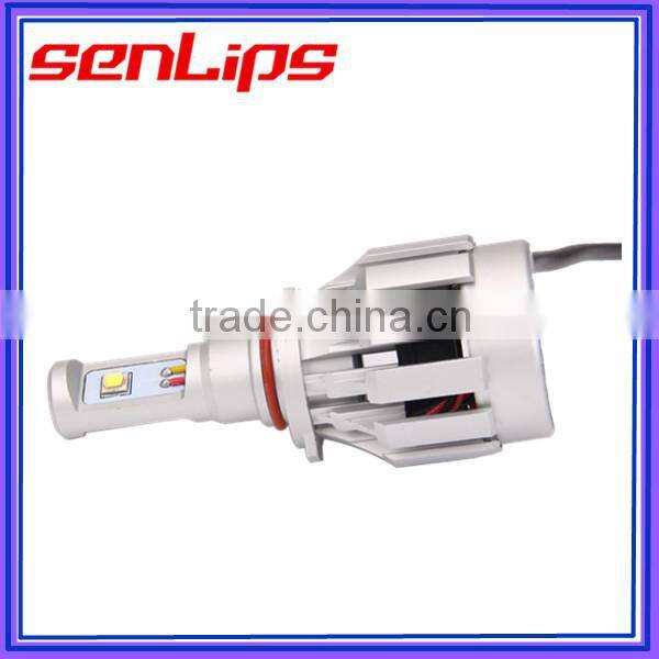 Sliver 20W H7 9005 9006 H8 H9 H10 H13 LED Headlight for vehicle motorcycle