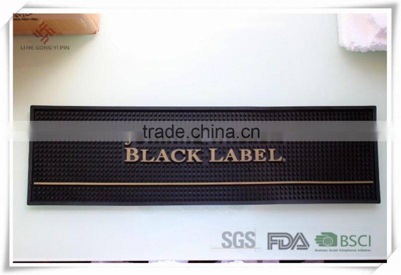 Custom rubber bar mat,pvc bar mat,rubber bar mat
