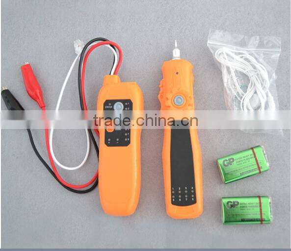 ST206 NETWORK CABLE TRACKER with RJ45/RJ11 test line/ cable tracker