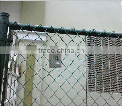 PVC / Galvanized Chain Link Fence(competitive price)