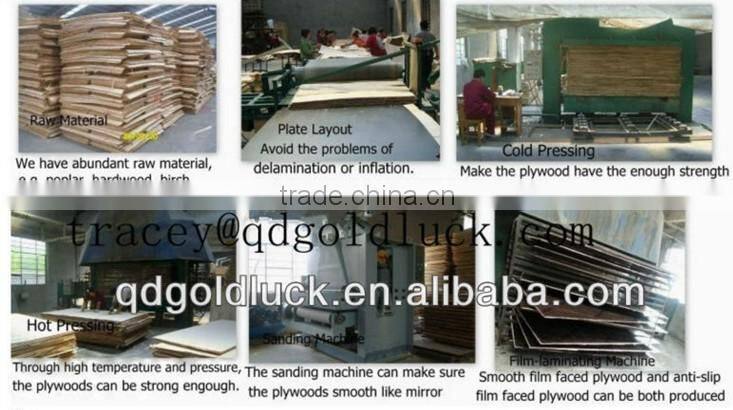 big size Marine plywood black or brown film faced plywood for construction 1220*2440mm