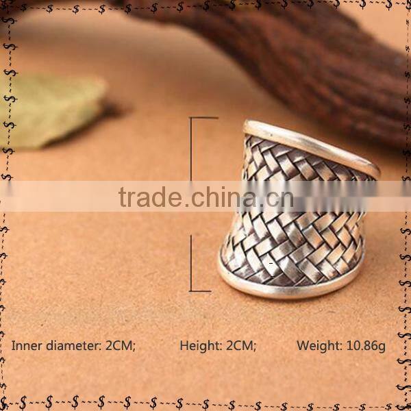 100% certificate international standard 925 silver ring silver jewelry