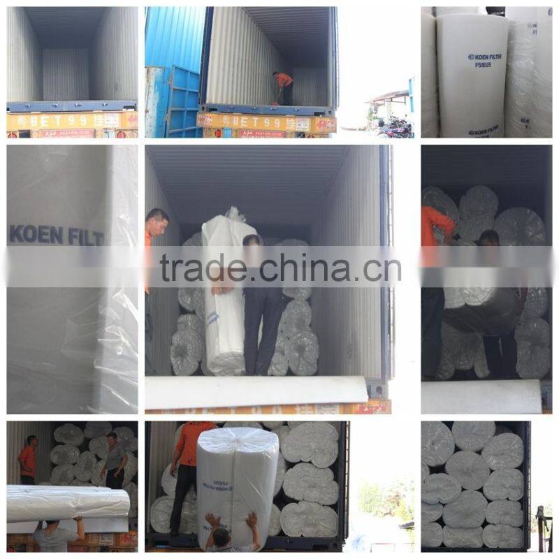FRS-600G FRESH best quality EN779 F5/EU5 spray booth Ceiling filter (factory)