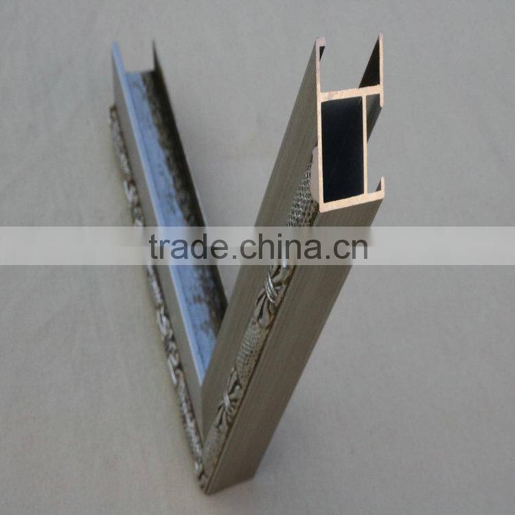 Commercial aluminum glass door full suspension mountain bike door frame cardboard