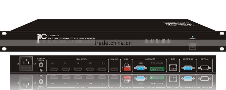 High redolution auto video tracking controller for conference system