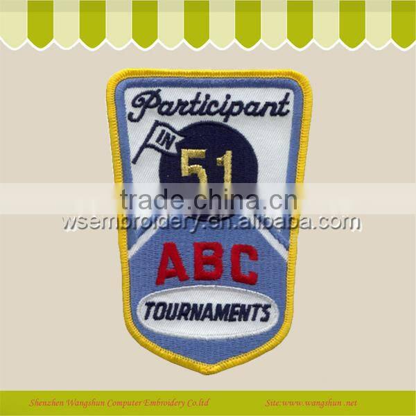 High Quality New Design Embroidered Chenille Patches