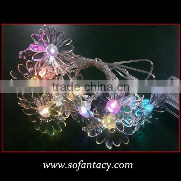 2015 year China hot selling led festival christmas string light decoration for wedding