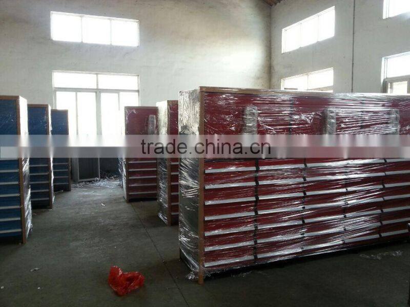 China factory iso durable 72 inch iron material drawer cabinet sets for workshop and garage