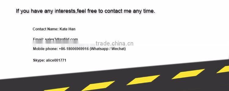 Super durable Synthetic wheel stoppers with parking lot