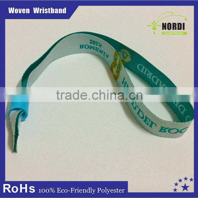 Promotional Eco-friendly Polyester Woven Bracelet&rfid wristband