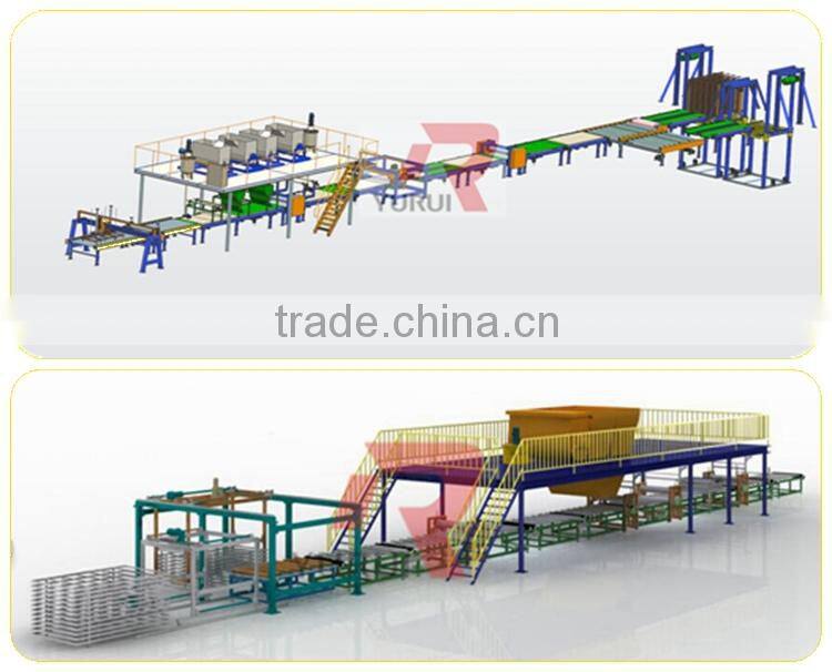 China Magnesium Oxide Wall Board Machine 60 sets per year