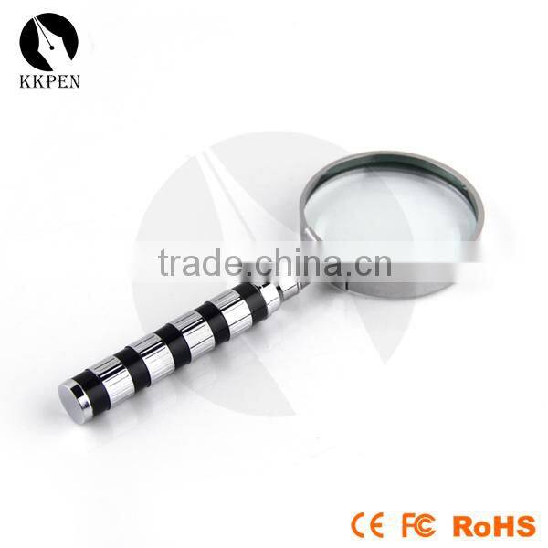 KKPEN promotional magnifying glass ball pen, roller pen, USB pen set