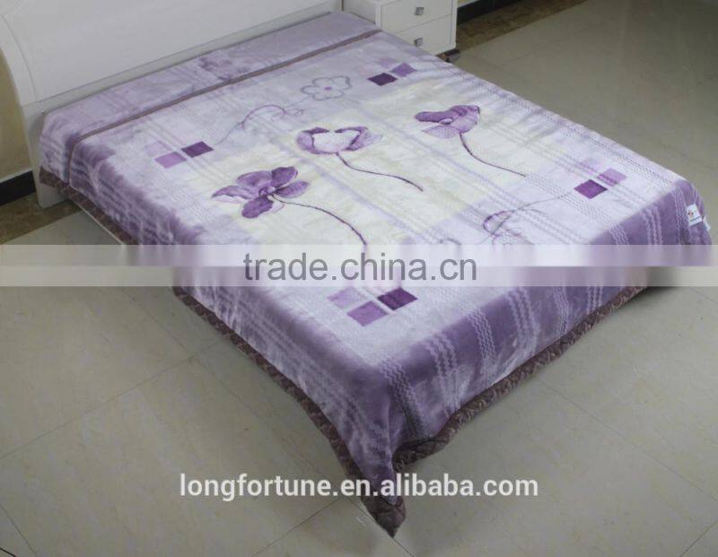 best selling stock polyester mink blanket
