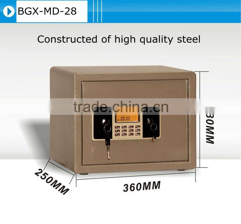 luxury intelligent high quality electronic digital home safes from ningbo safe manufacturer