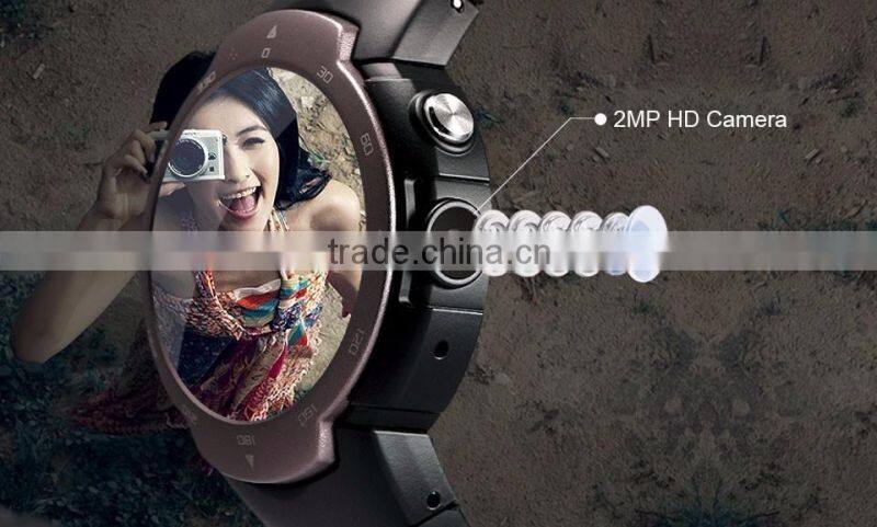 Sports Smart Watch with Heart rate monitor Sedentary Reminder Z9 Android 5.1 Wifi 3G Watch