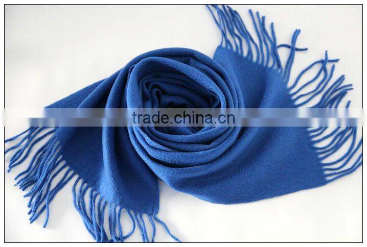 100% cashmere print scarf.