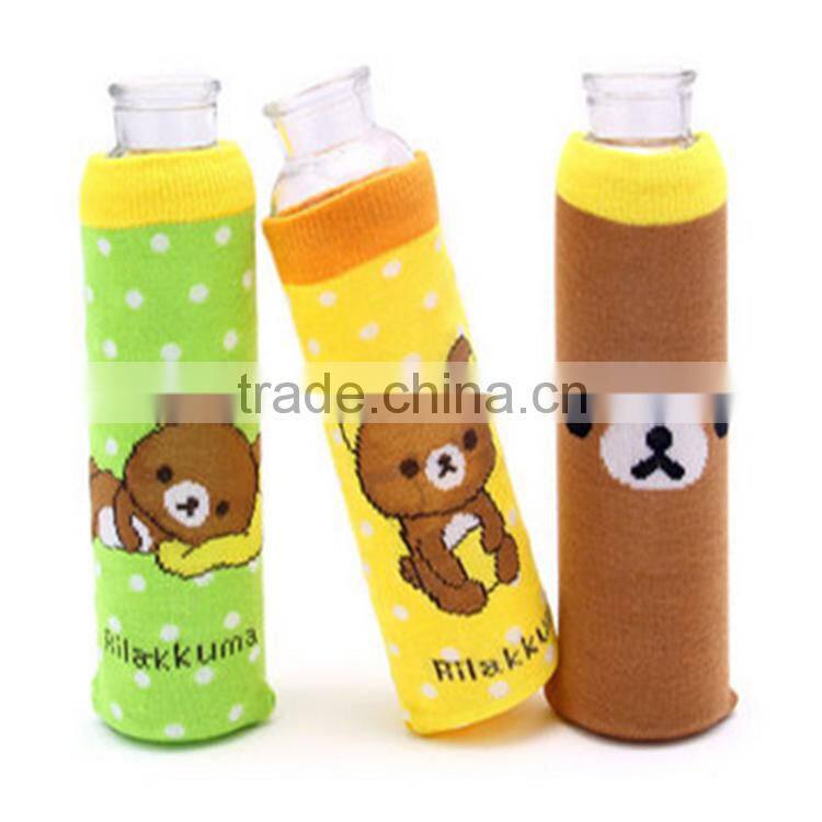 Jacquard knitted cup sleeve /The cup(mug) knitted cover