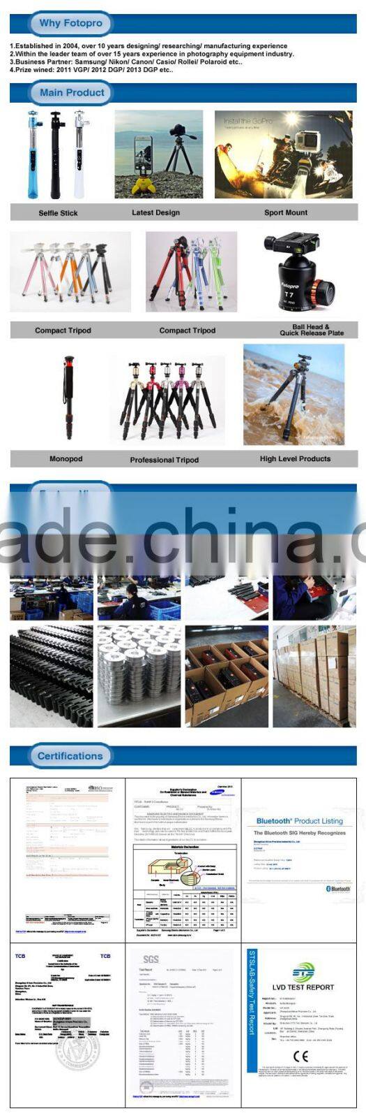 monopod for gopros Wholesale Monopod Bluetooth Selfie Stick for Phone & Camera