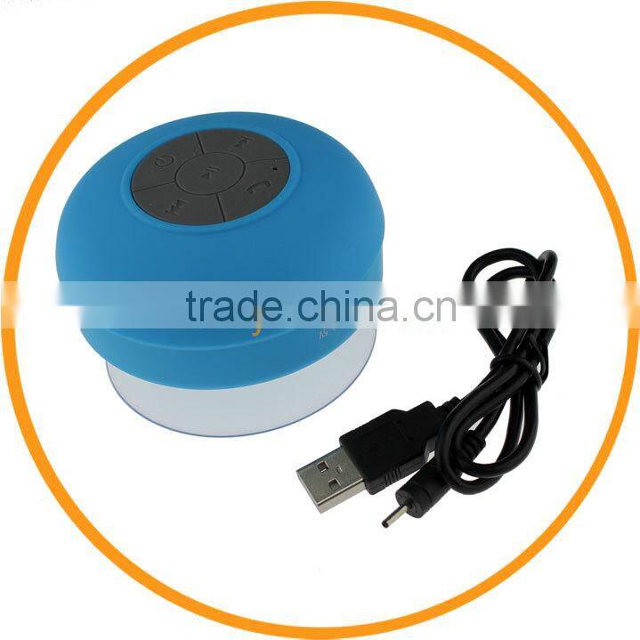 Dailyetech BST-06 Mini Waterproof Wireless Bluetooth Handsfree Suction Speaker Shower Car