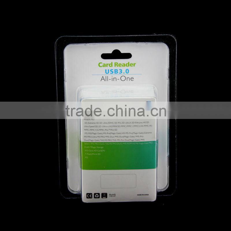 5Gbps High Speed USB 3.0 All in 1 SD TF CF XD M2 MS External Card Reader Adapter Black from dailyetech