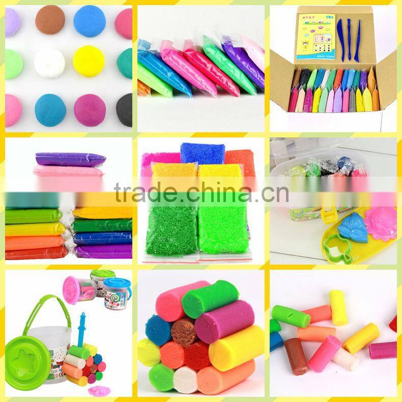 DIY Malleable Soft Polymer Modelling Clay Blocks Plasticine Craft with son