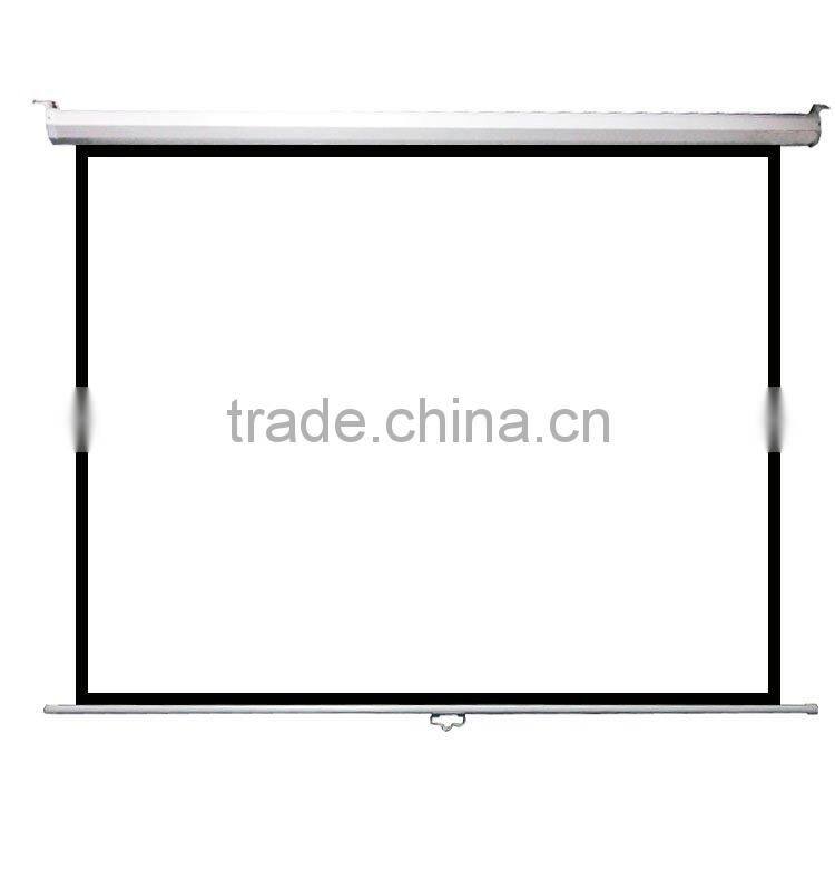 VICTORY Manual Wall mounted matte white screen