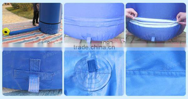 Adorable inflatable moving spongebob