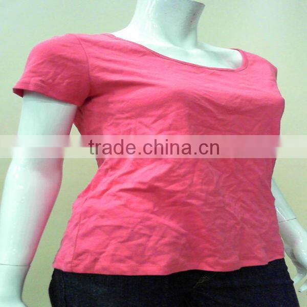 Slim fit blank Womens T-Shirts