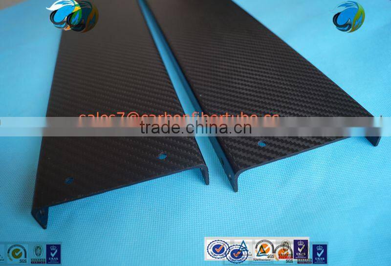 epoxy many Shape Carbon Fiber Profile, pultrusion carbon fiber profiles