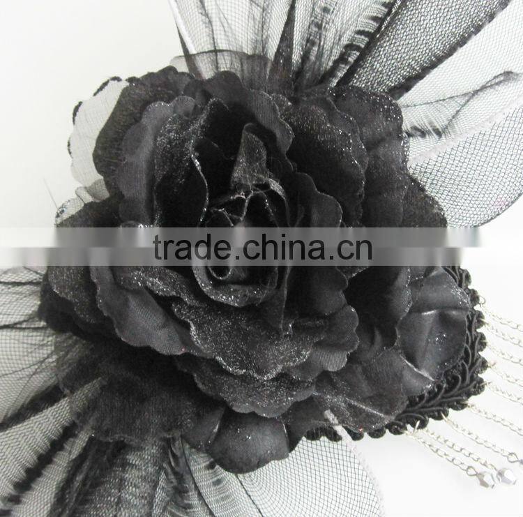 MYLOVE fashion headwear party Feather Flower Veil Fascinator MLGM043