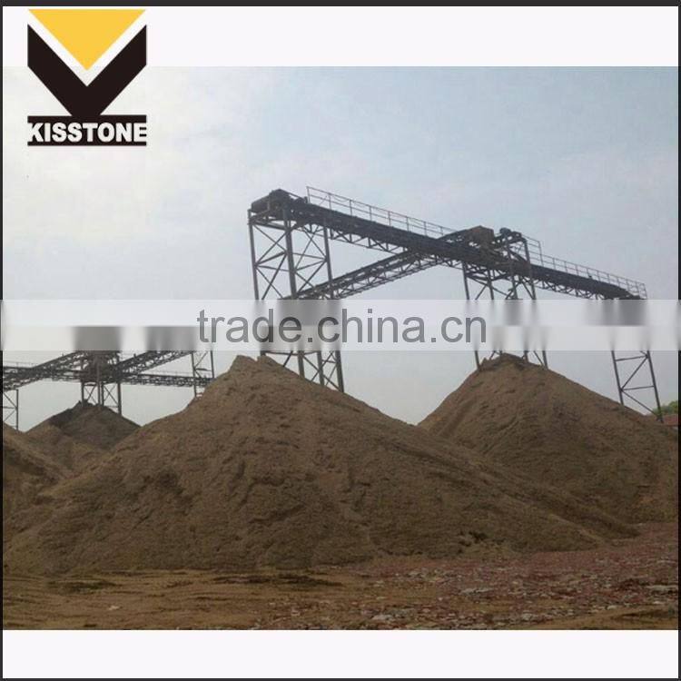 High abrasive resistance portable belt conveyor price