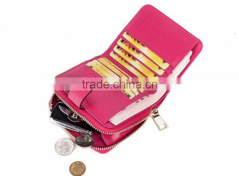 fashion and elegant ladies wallets and purses small size leather