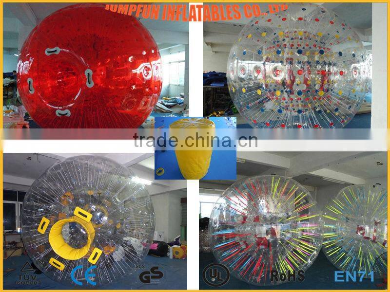 Inflatable Zorbing Ball for sale,Harness Zorb Ball made by PVC or TPU