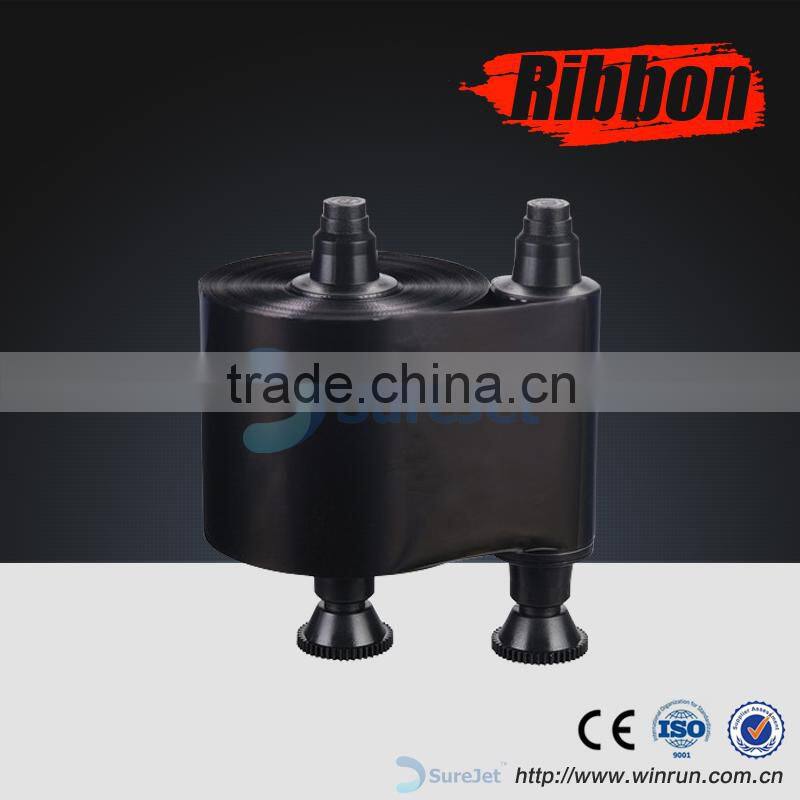 R2121 For evolis ribbon Black Resin Ribbon for use with Quantum printers prints 5000 cards/roll