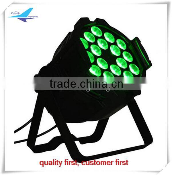 Best selling stage light 18x15w 5 in 1 rgbwa led par light