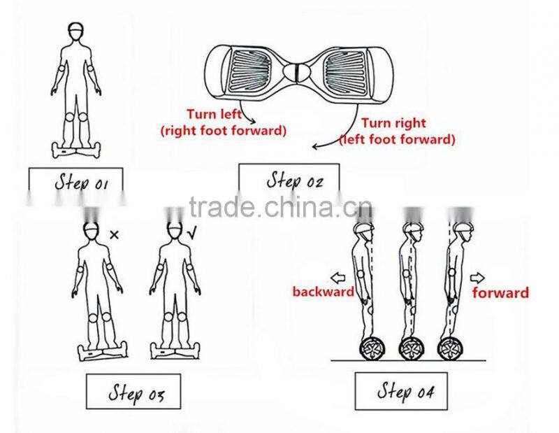 Smart 10 inch samsung electric overboard scooter sales from Guangdong