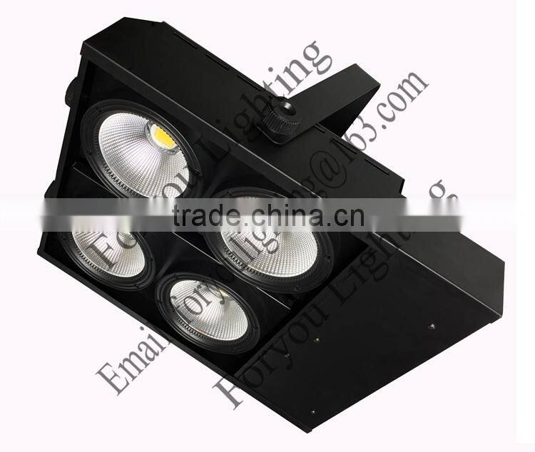 3-Year Warranty Pro Stage Disco DJ 4*100W RGBWA+UV 6IN1 COB 4 Eye LED Blinder Light