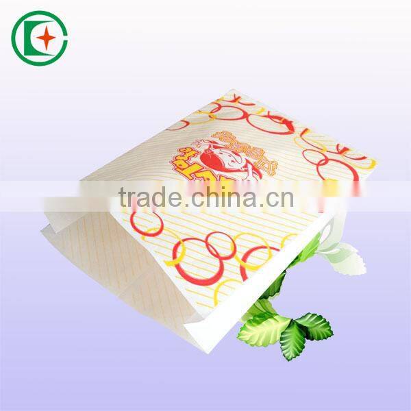 Kraft food paper bag for fried food
