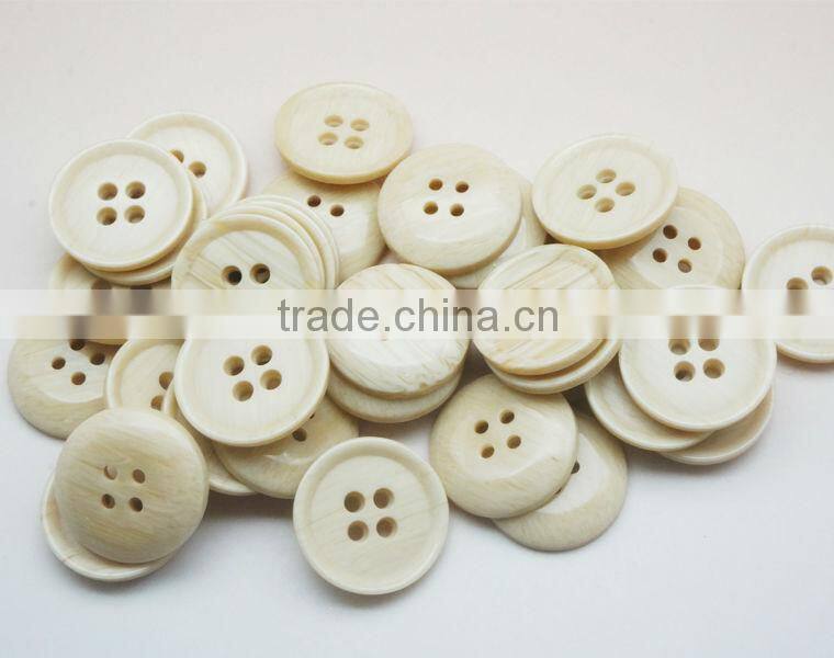 Regular White Shirt Buttons Round 4 Holes Buttons for Clothes