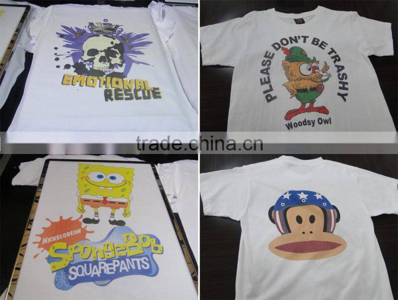 on sale WER-D4880T a2 desktop textile printing machine t shirt print machine