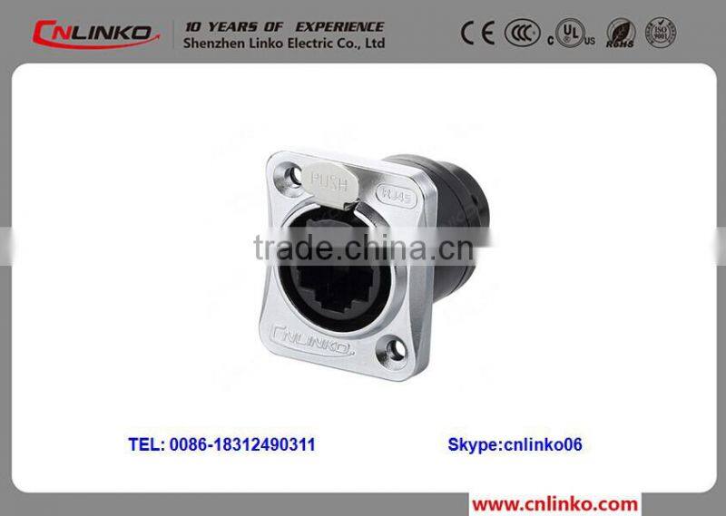 UL Approved 8P8C RJ45 Metal Connector