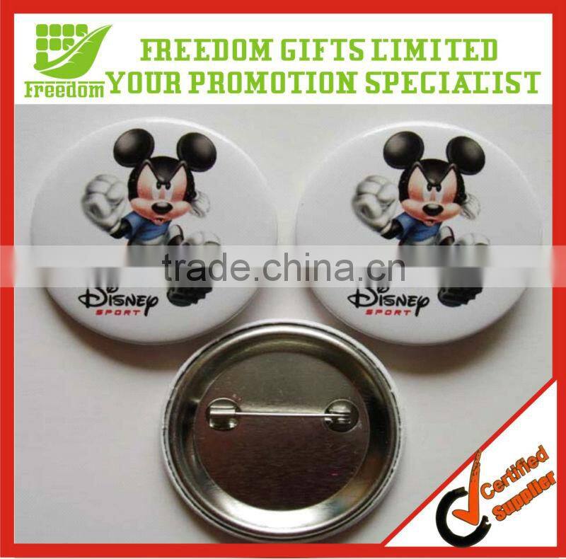 Custom Tin Button Badges