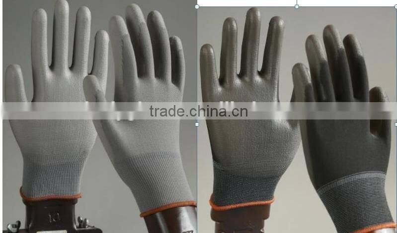 High Quality 13G Nitrile Coated safety gloves and industrial gloves--nitrile palm coated gloves